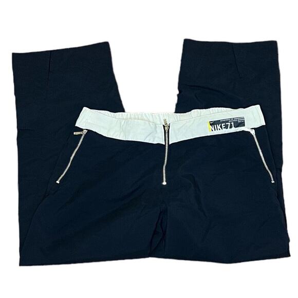 Women's Nike 71 Navy Track Pants Dept of Engineering Athletics Division Large - Picture 2 of 5